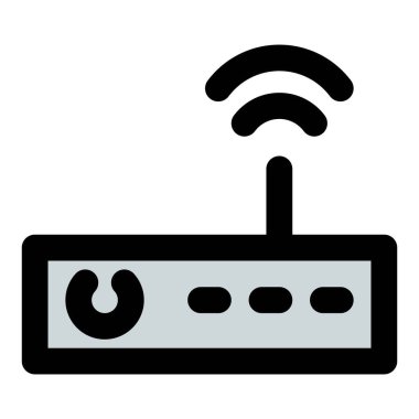 Yayın için kullanılan küçük uydu alıcısı.