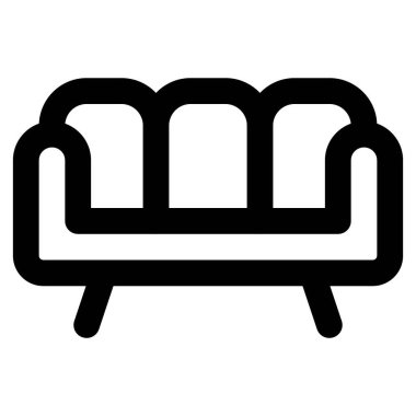 Yaşam alanı için asgari tasarım kanepesi