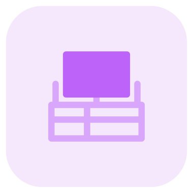 Birden fazla çekmecesi olan televizyon standı