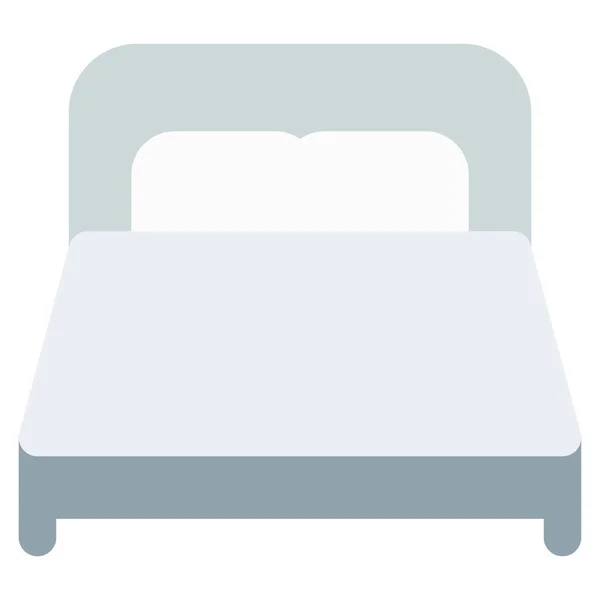 Küçük Odalarda Uzanmak Için Yataklı Kanepe — Stok Vektör