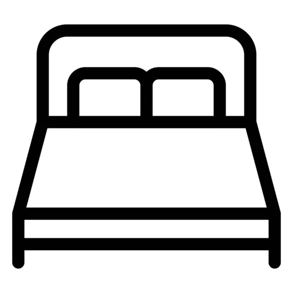 Canapé Lit Pour Prélasser Dans Les Petites Chambres — Image vectorielle