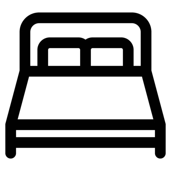 Canapé Lit Pour Prélasser Dans Les Petites Chambres — Image vectorielle