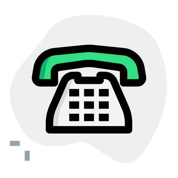 Telefon Vintage Design Für Kommunikation — Stockvektor