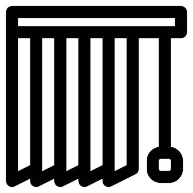 Venedik jaluzileri ısı koruması için takıldı