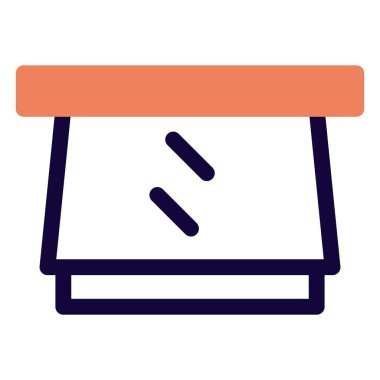 Havalandırma için alüminyum tente penceresi.