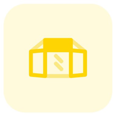 Ev için cam yapıcı bir koy penceresi.