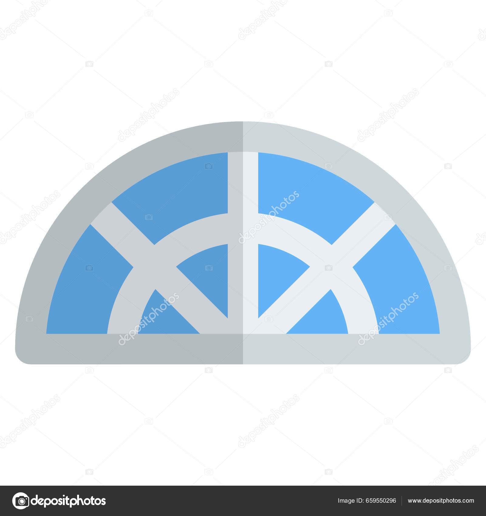 Fanlight Window Efficient Ventilation Interior Spaces Stock Vector by 659550296