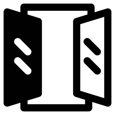 Havalandırma için açık pencere.