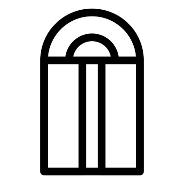 Fanlight pencereyi girişe sabitledi.