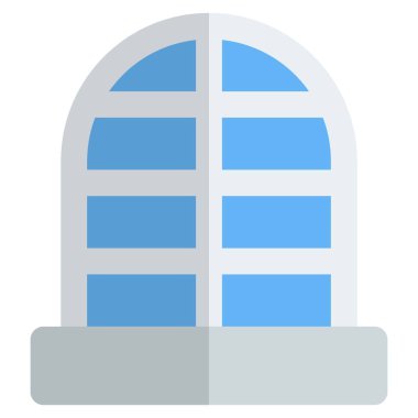 Ev içini kemer pencereli tasarla.