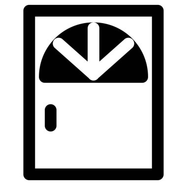 Havalandırma için kemer şekilli küçük pencere.