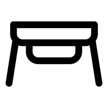 Barbekü, ızgara et için metal çerçeve..