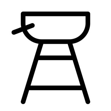 Açık hava pişirme cihazı, taşınabilir ızgara..