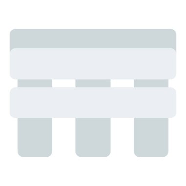 Parkta ahşap bir bank var..