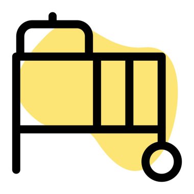 Yemek pişirmek için mangal yakıtlı ızgara.