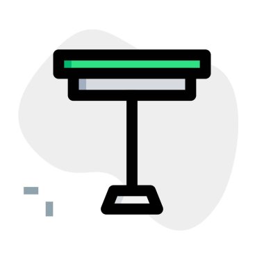 Bistrolar için ekstra yüksek merkez tablo