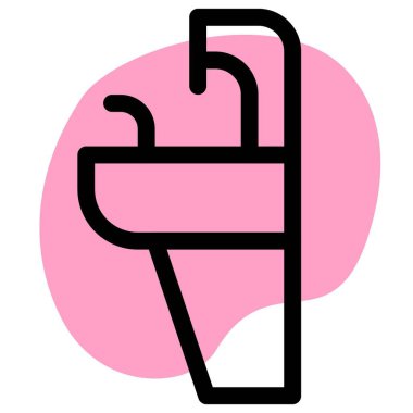 Kamu kullanımı için kurulmuş içme çeşmesi.