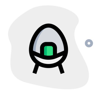 Bahçe bölgesi için tasarlanmış yumurta koltuğu..