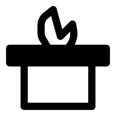 Kışları sıcak tutmak için ateş çukurunu kullanmak..