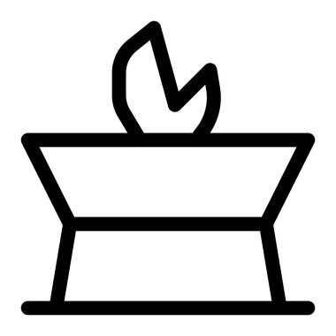 Rahatlamak ve rahatlamak için ateş çukuru kurun..