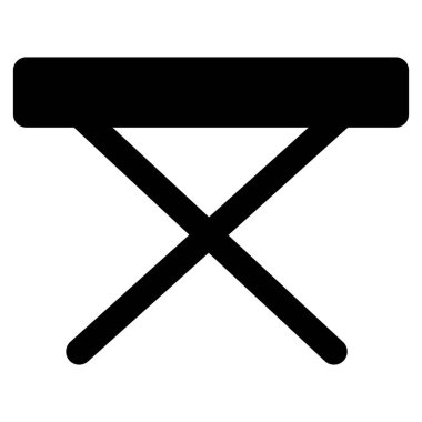 Küçük katlanabilir masa ve katlanabilir bacaklar..