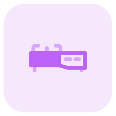 Tek ocaklı gaz ocağı.