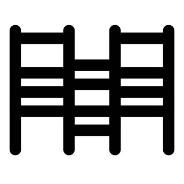 Bir çift bank ve bağlı bir masa..