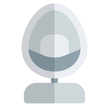 Ovalia sandalyesi rahatlık ve rahatlık için kullanılır..