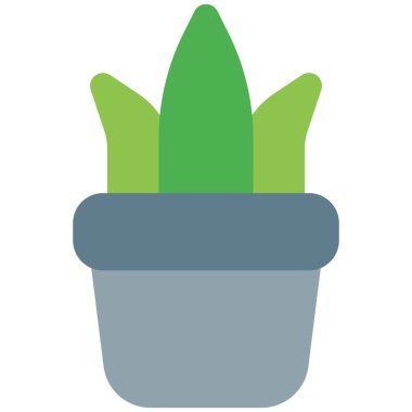 Bitki yetiştirmek için küçük toprak kap