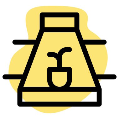 Moda tasarımı ile bitki ekran standı.