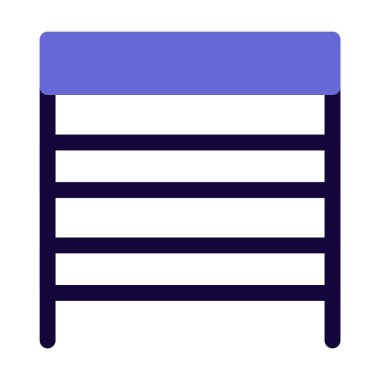 Yer ayarlama için raf birimi yerleştirildi