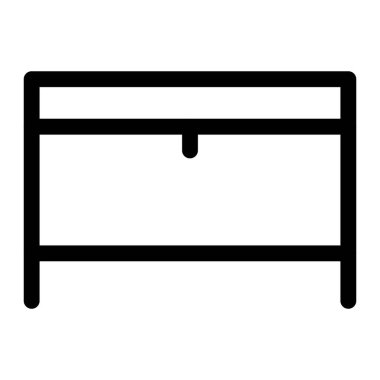 Depolama için kullanılan geniş metal sandık