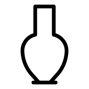 Süsleme için kullanılan klasik görünüm vazosu