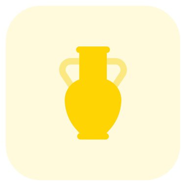 Süs olarak kullanılan Retro tasarım vazosu