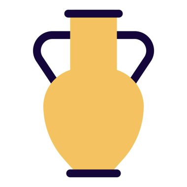 Süs olarak kullanılan Retro tasarım vazosu