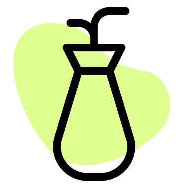 Kanepenin yanında tutmak için büyük bir vazo.