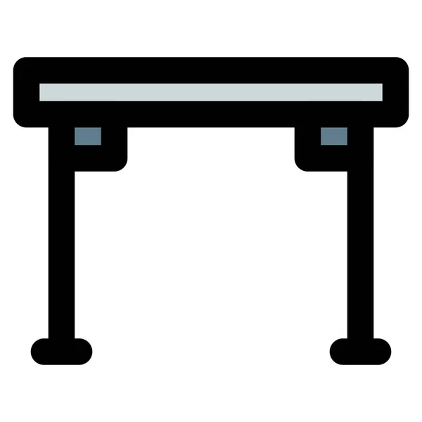 Table Pliante Utilisée Pour Camping Plein Air — Image vectorielle