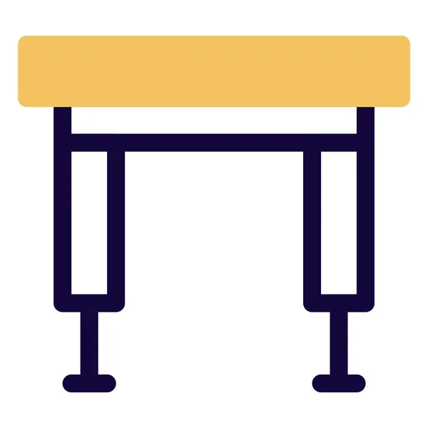 Skládací Stůl Pro Malé Prostory — Stockový vektor