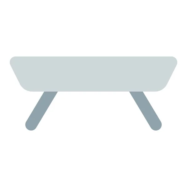 Divatos Design Nappali Középső Asztal — Stock Vector