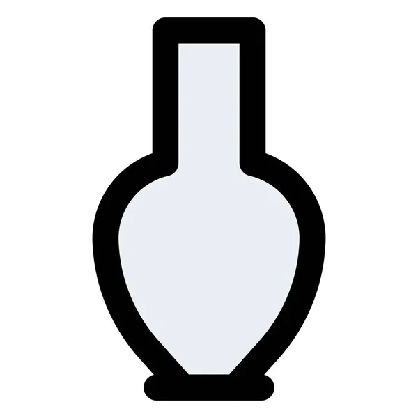 Vase Look Vintage Utilisé Pour Ornementation — Image vectorielle