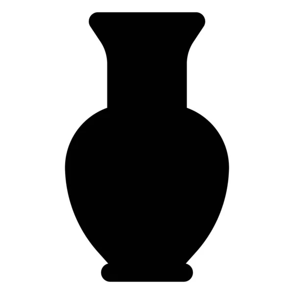 具有最小装饰设计的瓷瓶 — 图库矢量图片