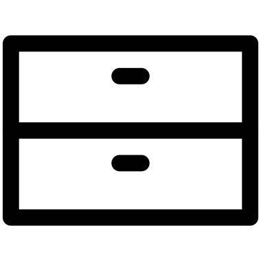 Gerekli şeyleri saklamak için geniş dolap