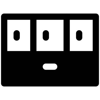 Geniş çekmeceli çoklu dolap