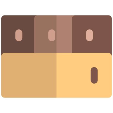 Mutfak deposu için kullanılan kapalı raflar