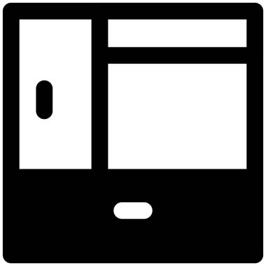 Temel ihtiyaçları karşılamak için ahşap dolap.