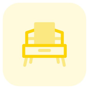 Lüks makyaj masası yatak odasına yerleştirilmiş..