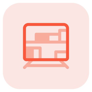 Çoklu dolaplı büyük gömme dolap..