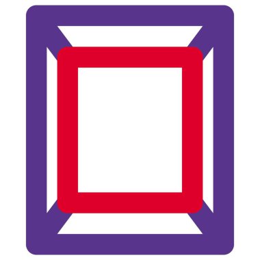 Basit tasarımda cam fotoğraf çerçevesi.