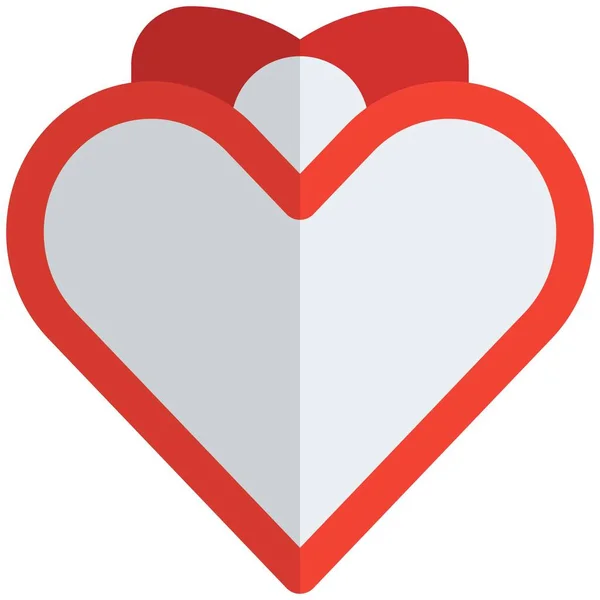Προσαρμοσμένη Κρέμονται Καρδιά Σχήμα Πλαίσιο Εικόνας — Διανυσματικό Αρχείο