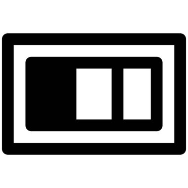 Fotoğraf dekorasyonu için çok bölümlü çerçeve.